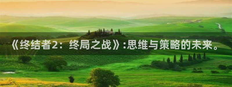 28大神app苹果下载链接：《终结者2：终局之战》:思维与策